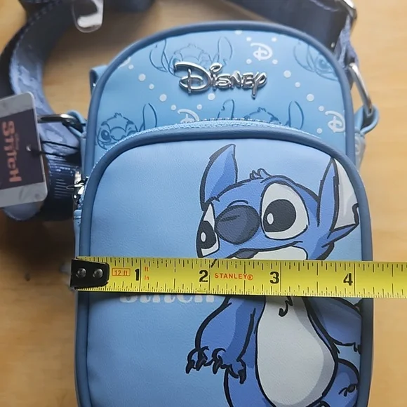DISNEY STICH CELLPHONE CROSSBODY BAG - Picture 9 of 12